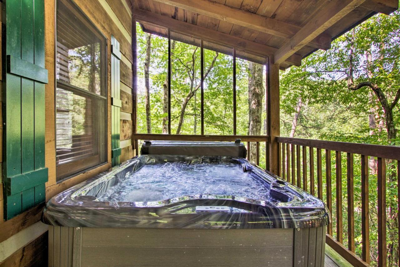 Secluded Forest Cabin, 4 Mi To Downtown Gatlinburg Luaran gambar